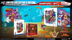 Shantae and outlets the Pirate's Curse Collector's Edition for Nintendo Switch