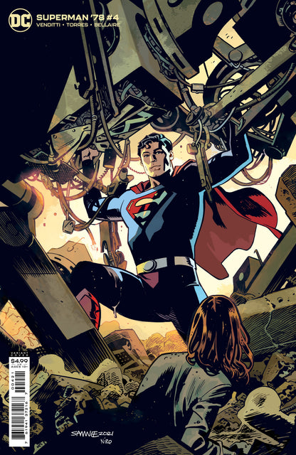 Superman 78 #4 (Of 6) B Chris Samnee Card Stock Variant (11/23/2021) Dc