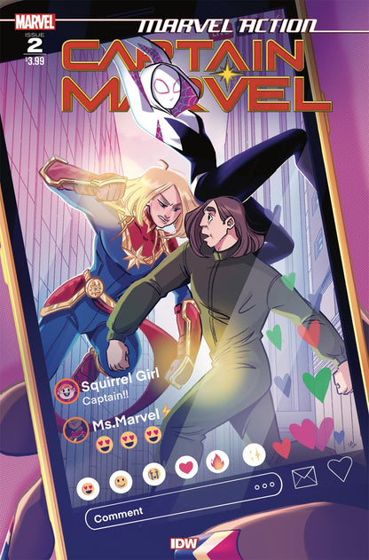 Marvel Action Captain Marvel #2 Boo Sweeney (04/07/2021) Idw