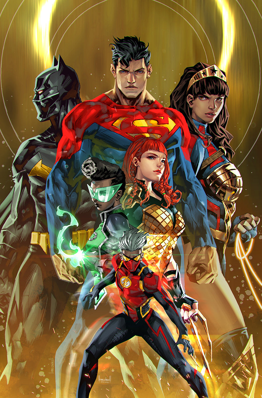 Future State Justice League #2 (Of 2) B Kael Ngu Card Stock Variant (02/10/2021) Dc