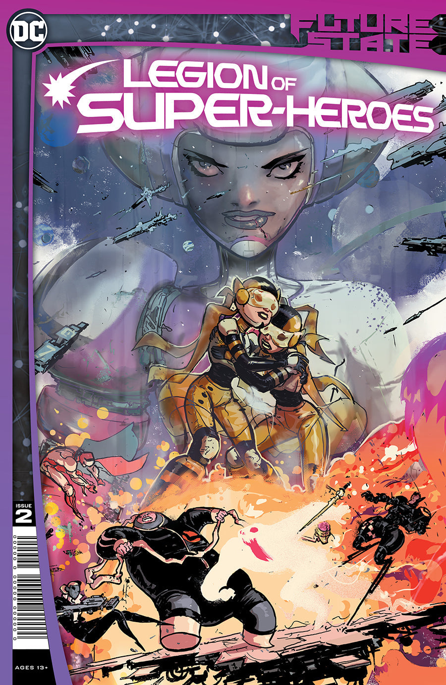 Future State Legion Of Super-Heroes #2 (Of 2) A Riley Rossmo Brian Michael Bendis (02/24/2021) Dc