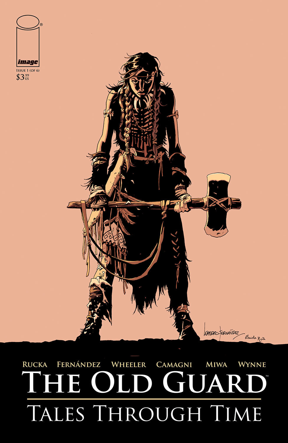 Old Guard Tales Through Time #1 (Of 6) A Leondro Fernandez Greg Rucka (Mr) (04/21/2021) Image