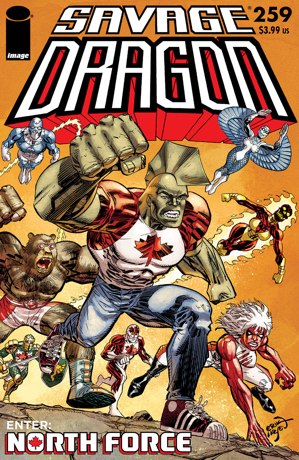 Savage Dragon #259 A Erik Larsen (Mr) (06/02/2021) Image