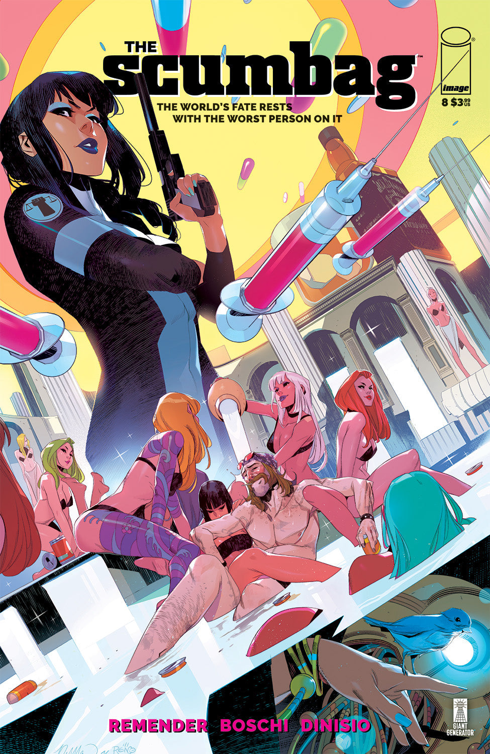 Scumbag #8 A Simone Di Meo Rick Remender (Mr) (05/19/2021) Image