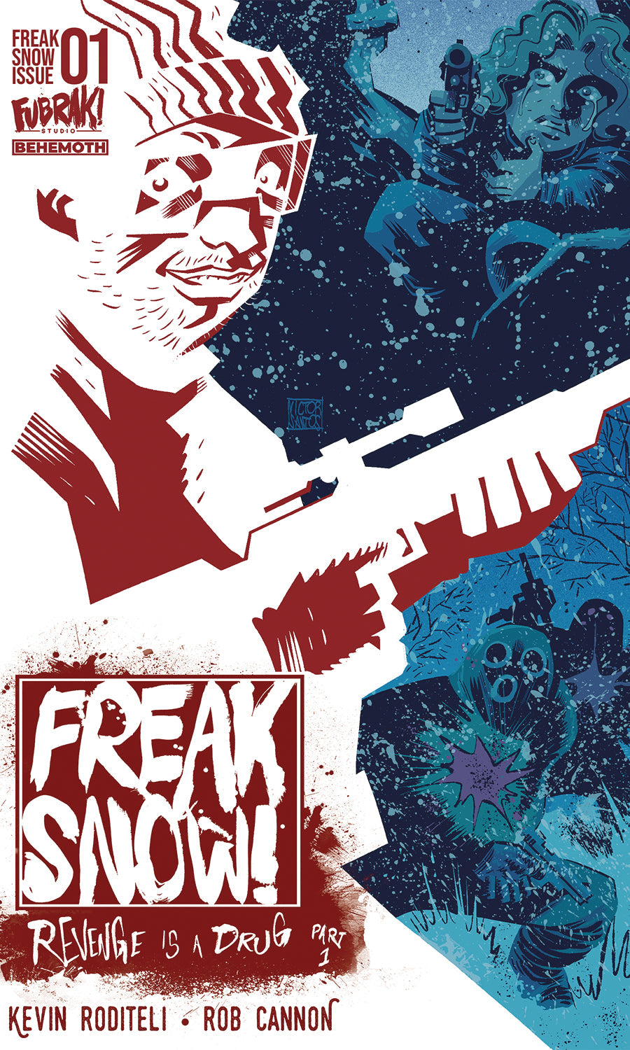 Freak Snow #1 A Victor Santos (Mr) (C: 0-0-1) (04/28/2021) Behemoth