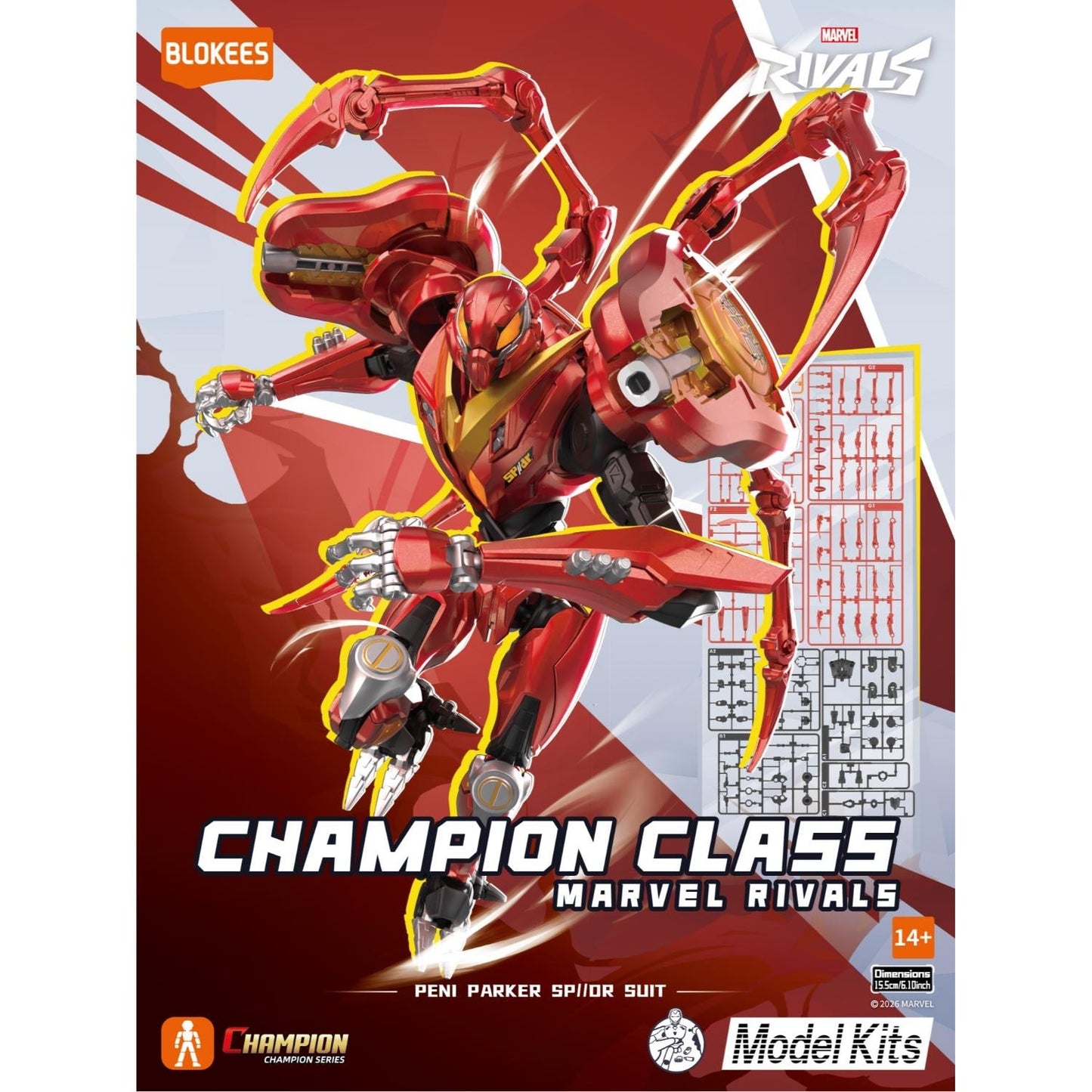 Blokees - Marvel Rivals - Champion Class - 09: Peni Parker SP/ / dr Suit Model Kit (Toys)