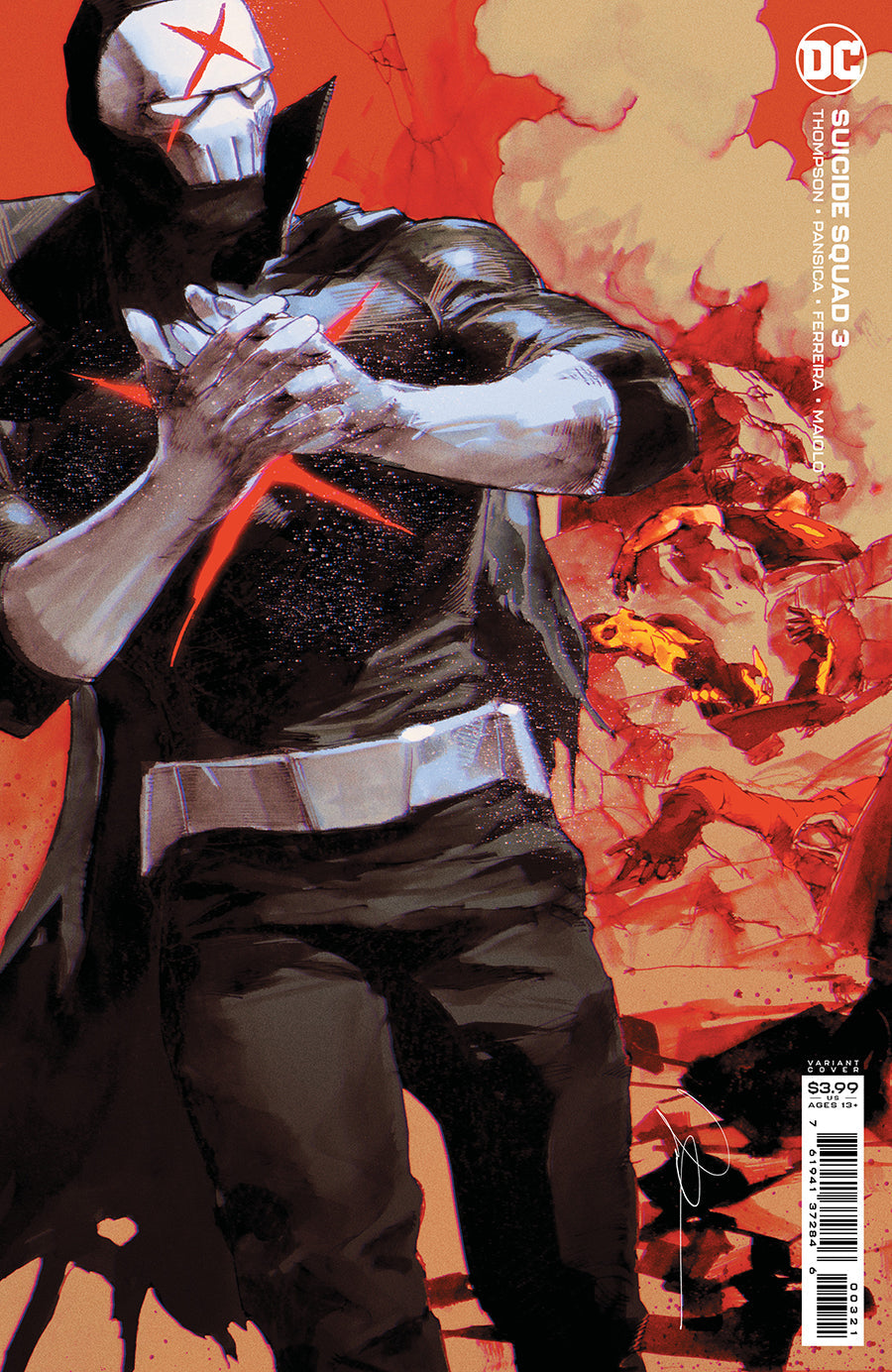 Suicide Squad #3 B Gerald Parel Card Stock Variant (05/04/2021) Dc