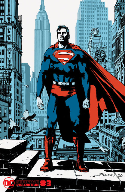 Superman Red & Blue #3 (Of 6) B John Paul Leon Variant (05/18/2021) Dc