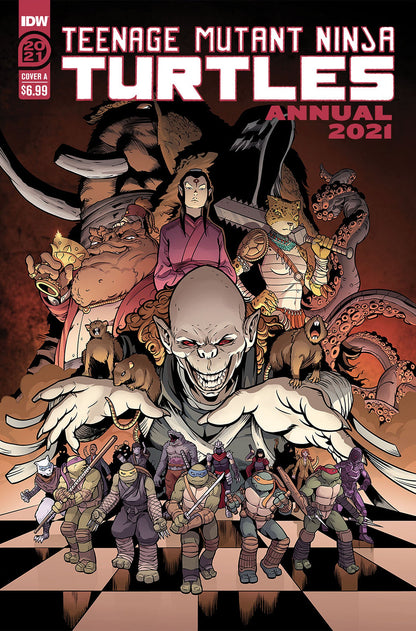 Tmnt Annual 2021 A Casey Maloney Teenage Mutant Ninja Turtles (07/28/2021) Idw