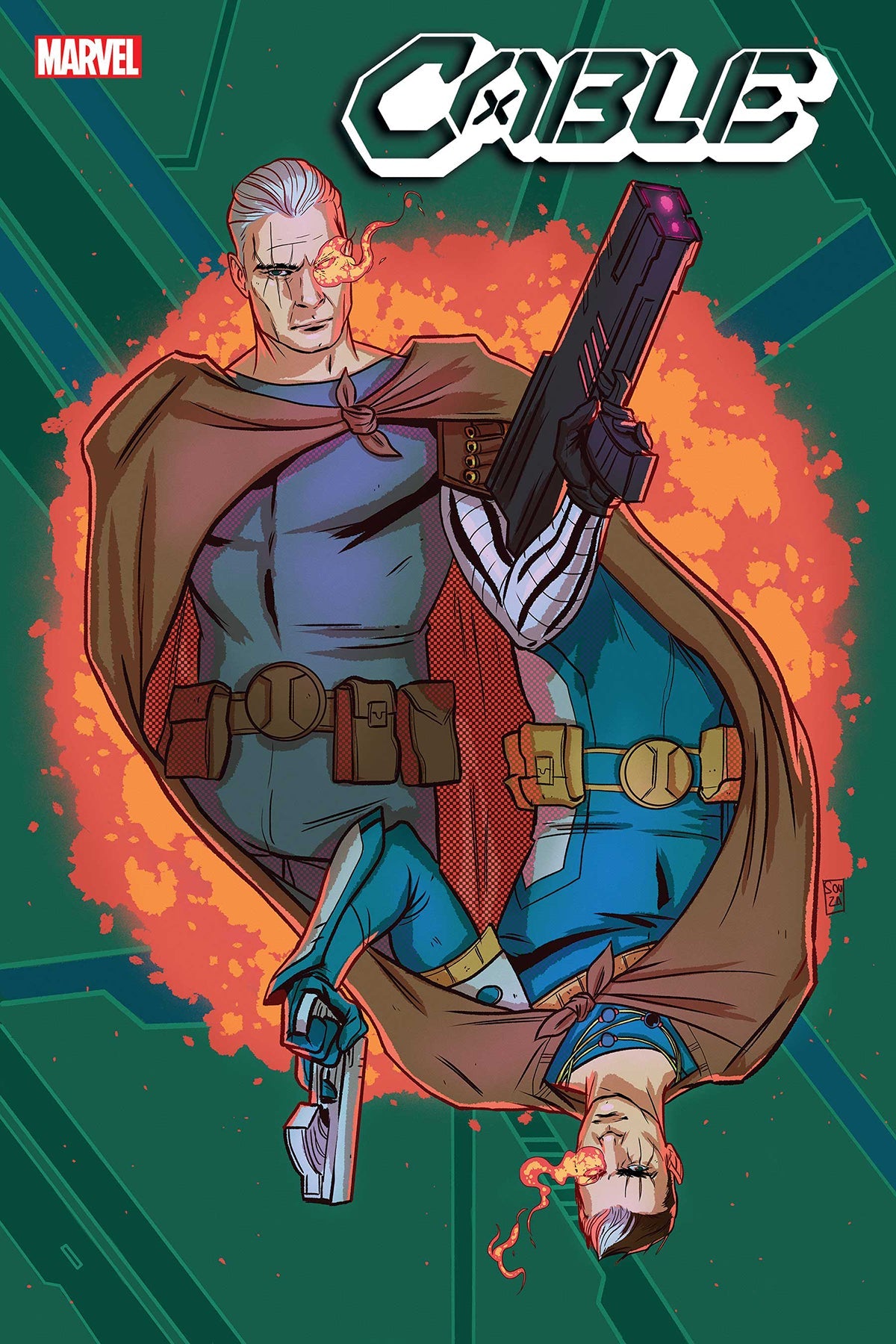 Cable #12 B Ernanda Souza Variant (07/28/2021) Marvel