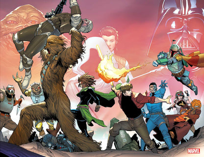 Star Wars War Bounty Hunters #1 C (Of 5) Giuseppe Camuncoli Wrpad Variant (06/02/2021) Marvel