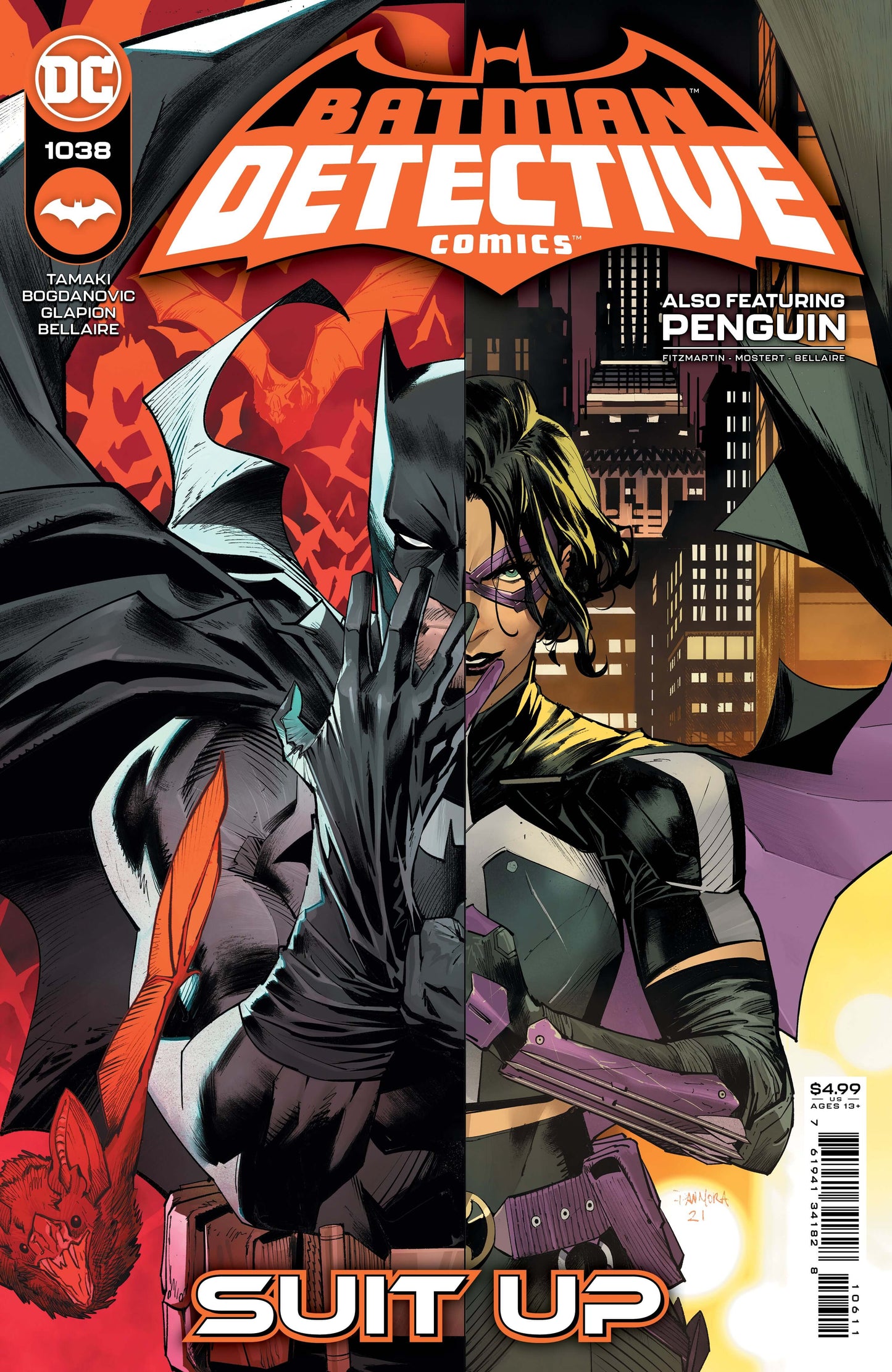 Batman Detective Comics #1038 A Dan Mora Mariko Tamaki (06/22/2021) Dc