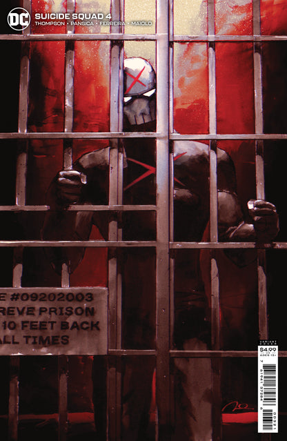 Suicide Squad #4 B Gerald Parel Card Stock Variant (06/01/2021) Dc