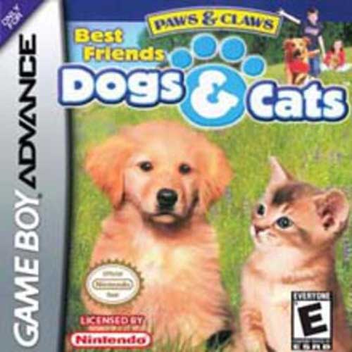 Paws & Claws: Best Friends - Dogs & Cats (Gameboy Advance)