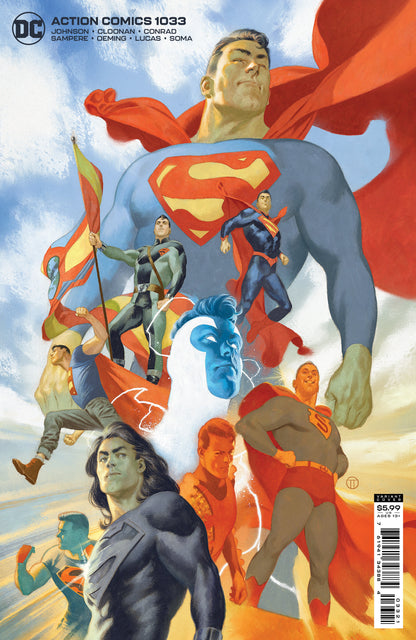 Superman Action Comics #1033 B Julian Totino Tedesco Card Stock Variant (07/27/2021) Dc