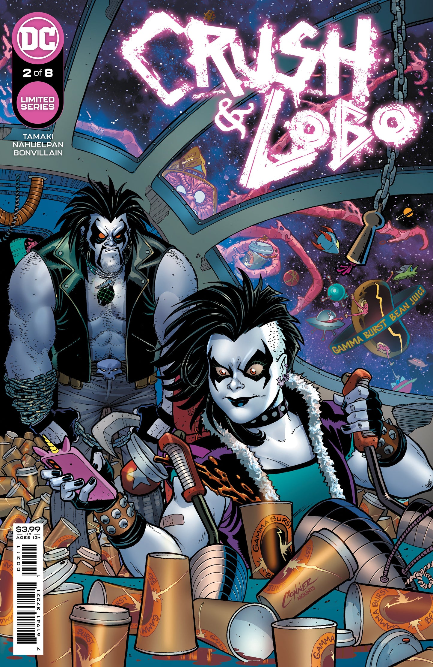 Crush & Lobo #2 (Of 8) A Amanda Conner Mariko Tamaki (07/06/2021) Dc
