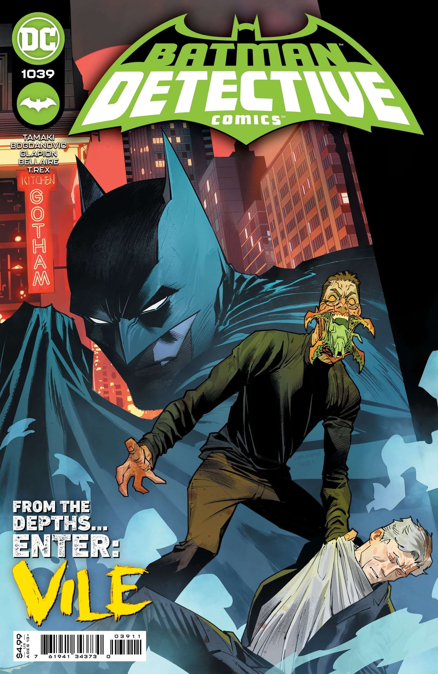 Batman Detective Comics #1039 A Dan Mora Mariko Tamaki (07/13/2021) Dc