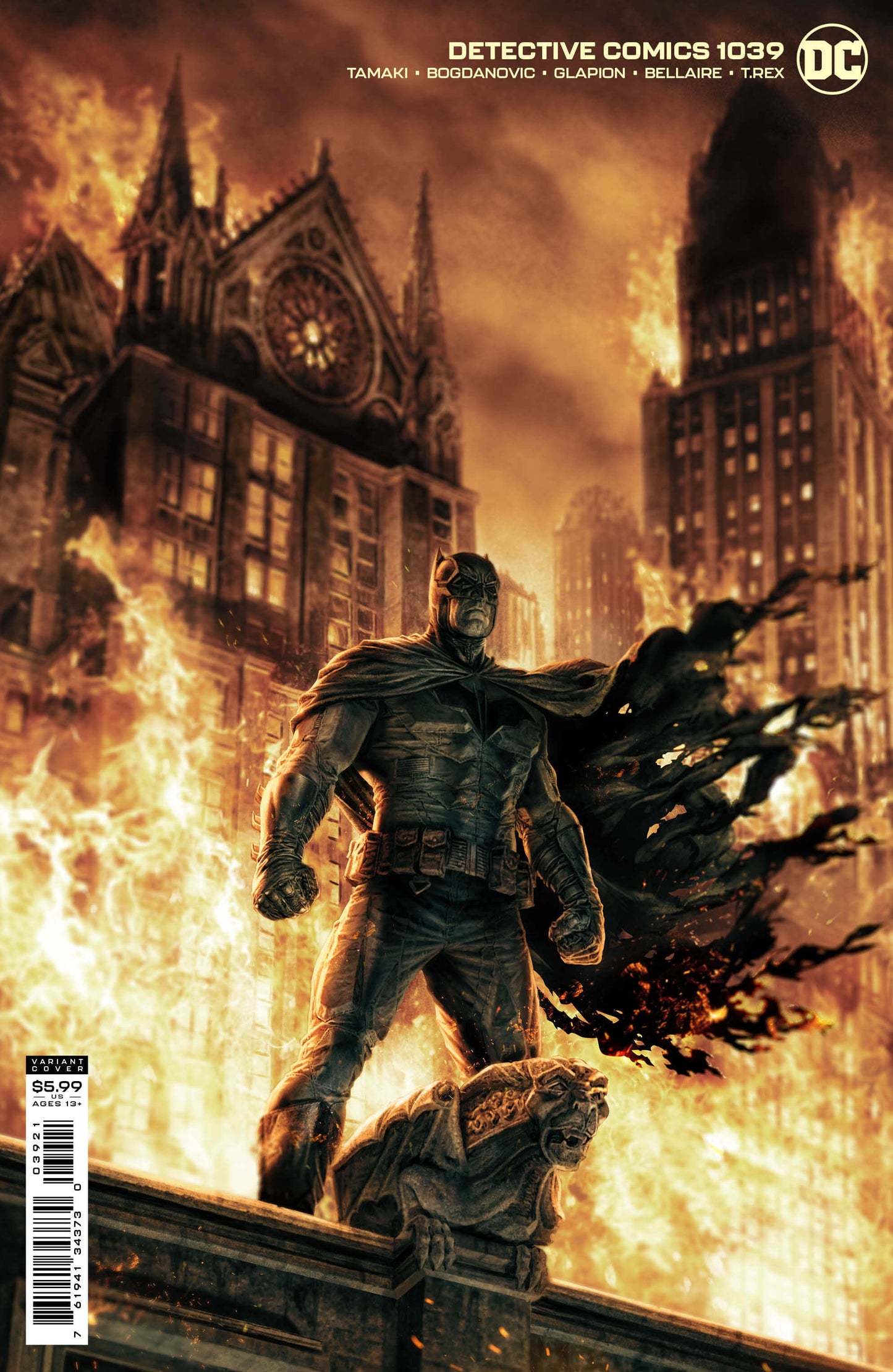 Batman Detective Comics #1039 B Lee Bermejo Card Stock Variant (07/13/2021) Dc