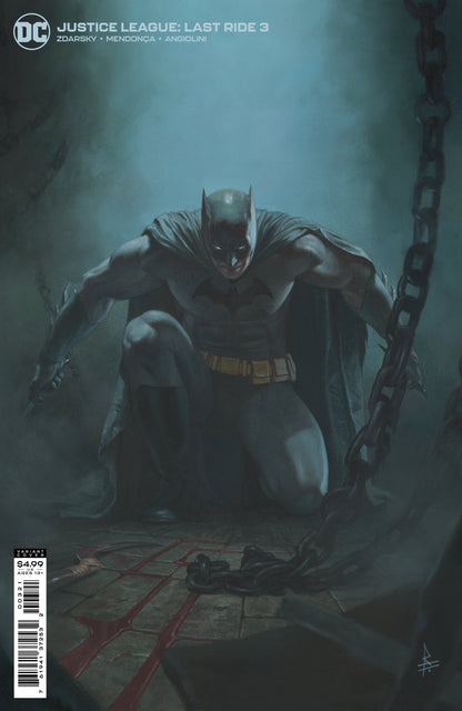 Justice League Last Ride #3 (Of 7) B Riccardo Federici Card Stock Variant (07/13/2021) Dc