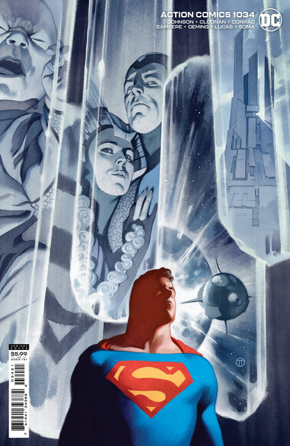 Superman Action Comics #1034 B Julian Totino Tedesco Card Stock Variant (08/24/2021) Dc