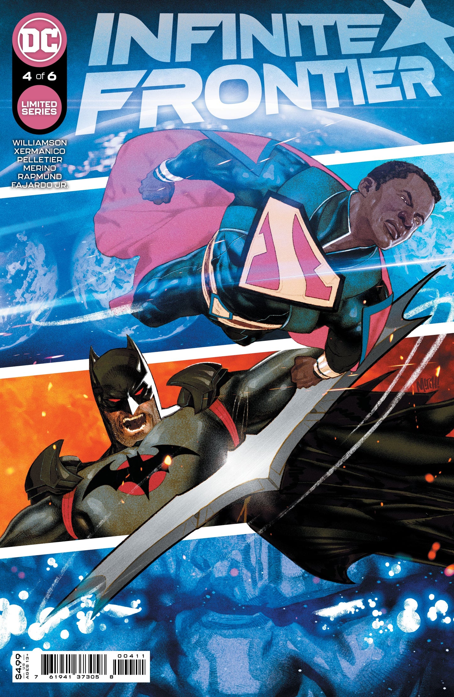 Infinite Frontier #4 (Of 6) A Mitch Gerads Joshua Williamson (08/10/2021) Dc