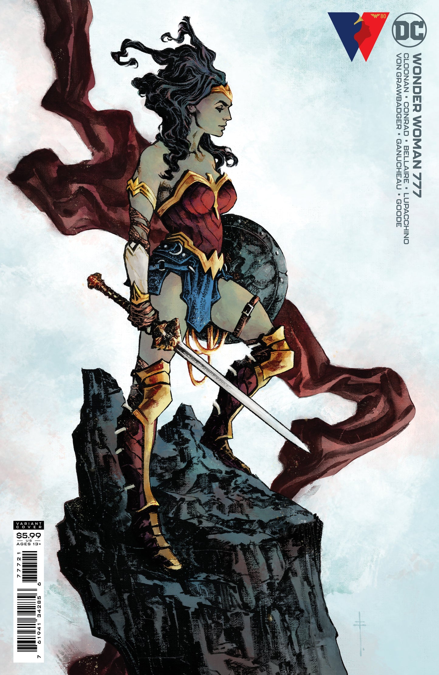 Wonder Woman #777 B Sebastian Fiumara Card Stock Variant (08/10/2021) Dc
