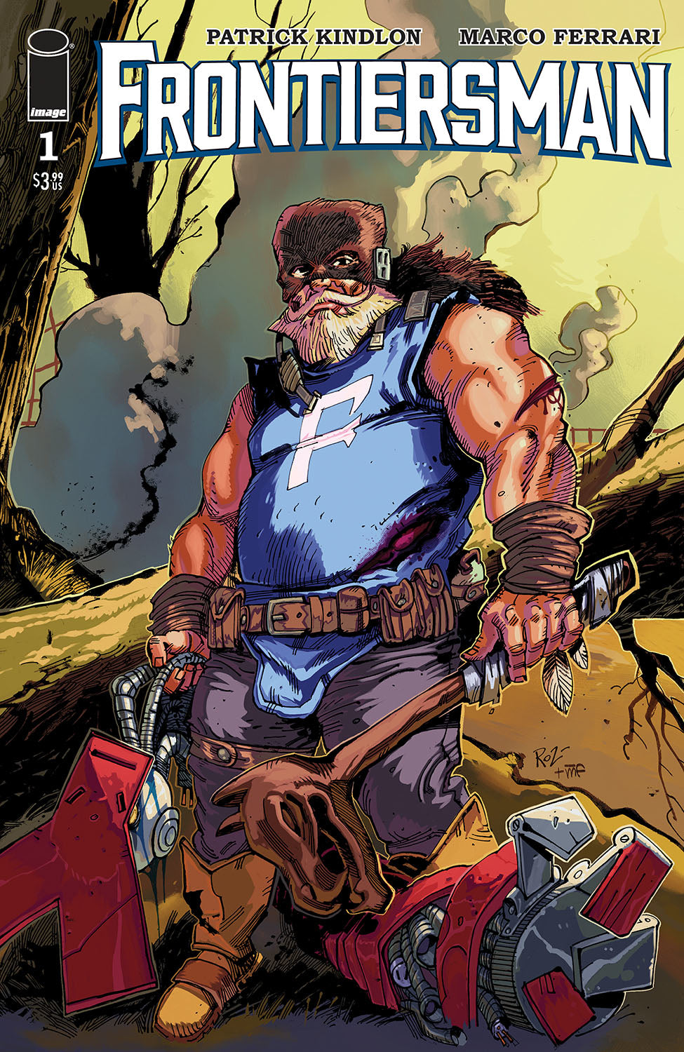 Frontiersman #1 A Maurizio Rosenzweig Patrick Kindlon (Mr) (09/22/2021) Image