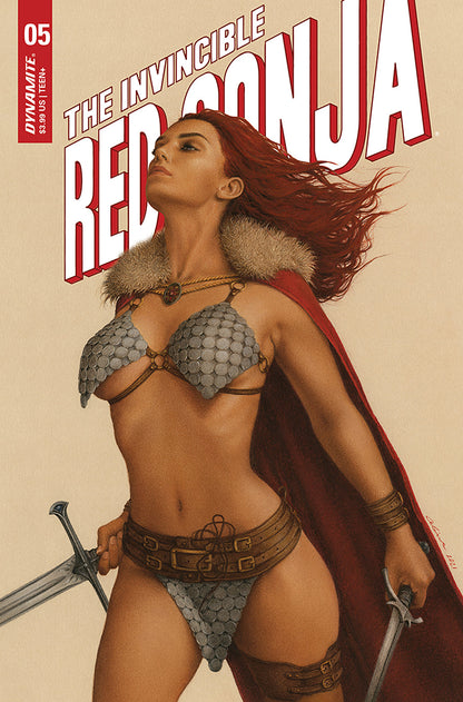 Invincible Red Sonja #5 C Celina (10/20/2021) Dynamite
