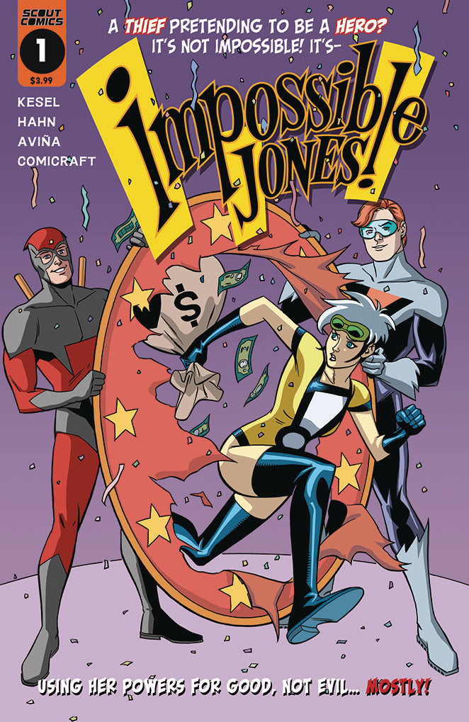 Impossible Jones #1 (Of 4) A Hahn & Kesel (09/08/2021) Scout