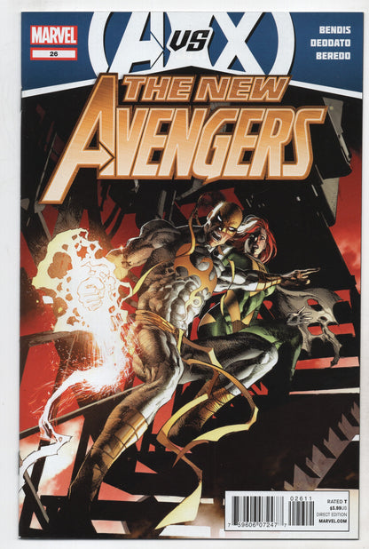 New Avengers 26 2nd Series Marvel 2012 Mike Deodato Vs X-Men AVX