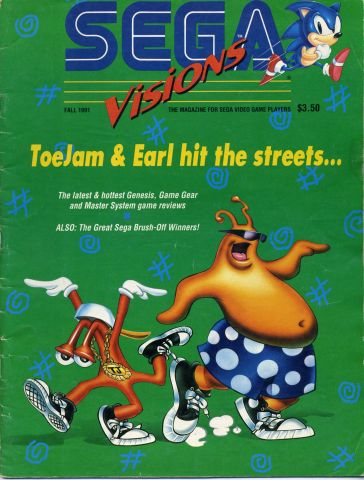 Sega Visions Fall 1991 Issue #6 (Books)