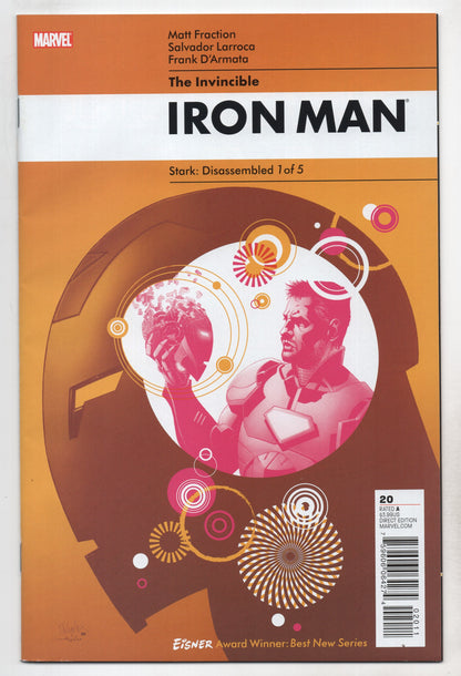 Invincible Iron Man #20 B Marvel 2010 Salvador Larroca Matt Fraction
