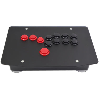 RAC-J500B All Buttons Arcade Fight Stick Game Controller Leverless-Style Joystick For PC USB