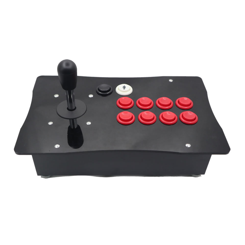 RAC-J500H American Style Arcade Joystick Concave Push Button Metal Case PC USB