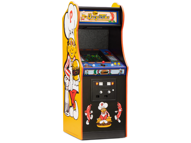 Quarter Arcades Data East BurgerTime 1/4 Scale Arcade Cabinet (Arcade)