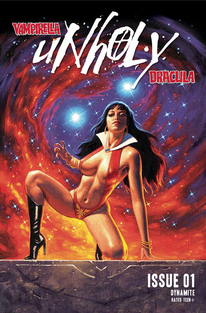 Vampirella Dracula Unholy #1 H 1:10 Greg Hildebrandt Variant (12/15/2021) Dynamite