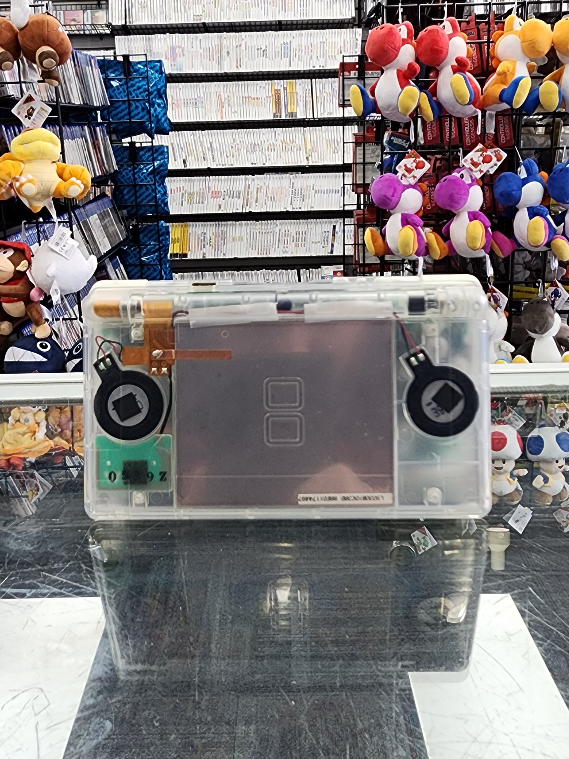 Custom Nintendo DS Lite With Clear Transparent Shell (Nintendo DS ...