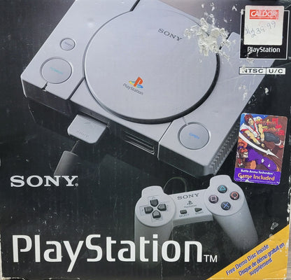 PlayStation Console with Battle Arena Toshinden [Model: SCPH-1000 Series] (PlayStation)