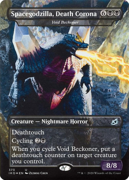 MTG: Spacegodzilla, Death Corona - Void Beckoner - Ikoria: Lair of Behemoths (TCG)