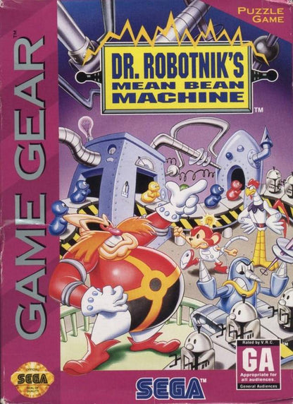 La mala máquina de frijoles del Dr. Robotnik (Sega Game Gear)