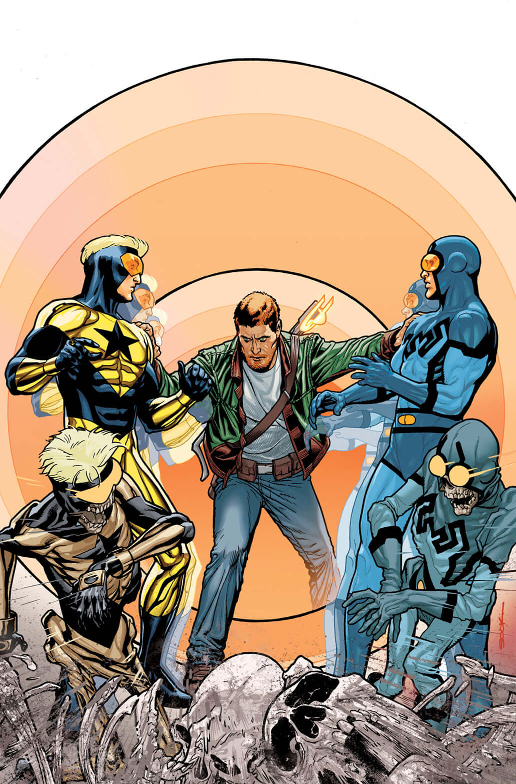 Blue & Gold #5 (Of 8) Ryan Sook Dan Jurgens Booster Gold Blue Beetle (12/21/2021) Dc