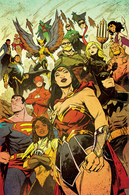Justice League 2021 Annual #1 A Sanford Greene Brian Michael Bendis (2/8/2022) Dc