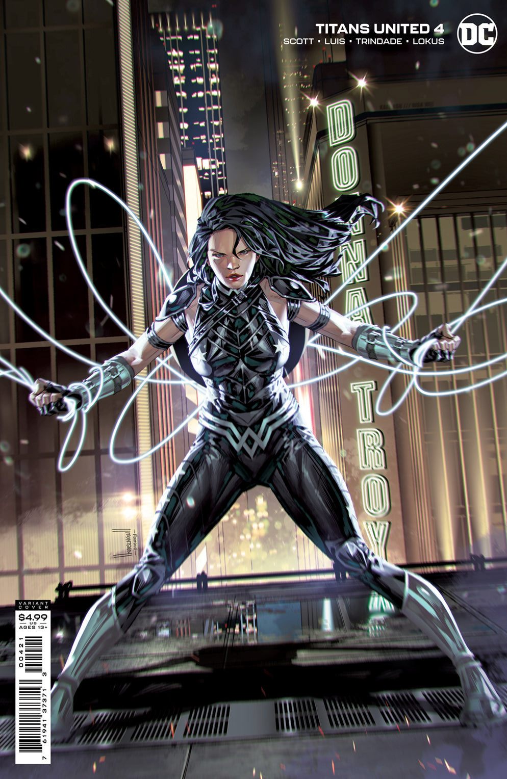 Titans United #4 (Of 7) B Kael Ngu Card Stock Variant (12/14/2021) Dc