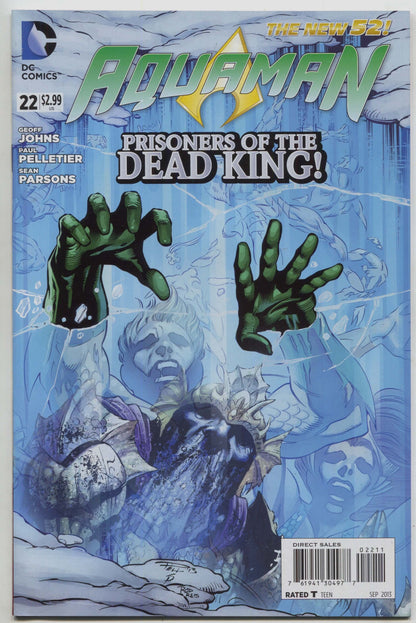 Aquaman 22 A 5th Series DC 2011 NM  Paul Pelletier