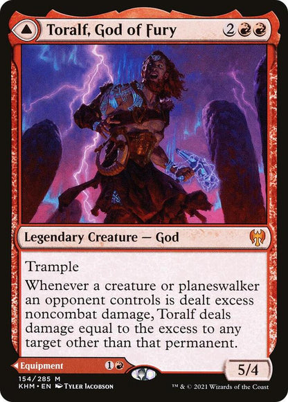 MTG: Toralf, God of Fury - Kaldheim (TCG)