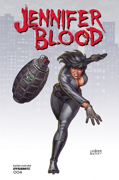 Jennifer Blood #4 B Joseph Michael Linsner Variant (Mr) (01/05/2022) Dynamite