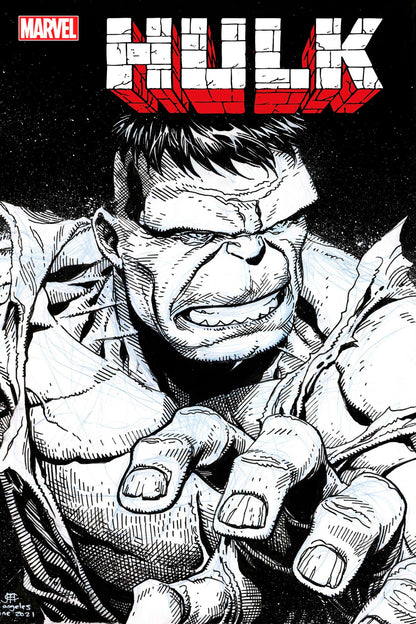 Hulk #3 B Jim Cheung Headshot Sketch Variant (01/19/2022) Marvel