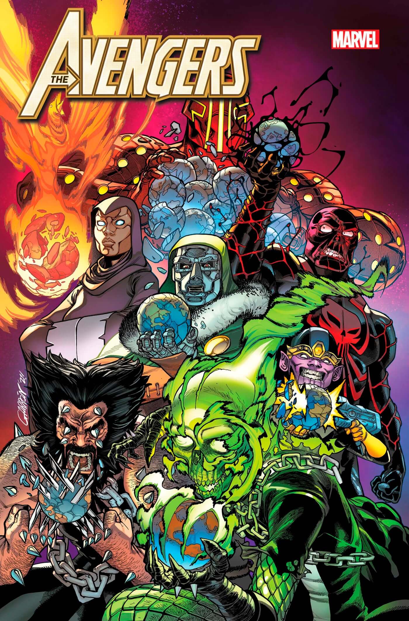 Avengers #52 A Javi Garron Jason Aaron (01/19/2022) Marvel
