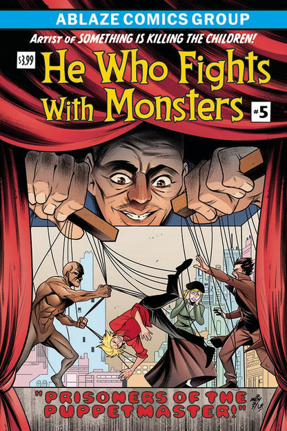 He Who Fights With Monsters #5 D Moy R Variant (Mr) (C: 1-0-0) (01/26/2022) Ablaze