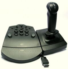 Soviet Strike w/ Mission Stick Controller (Sega Saturn)